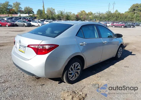2018 Toyota Corolla Le from USA, damaged, VIN 2T1BURHE2JC067806